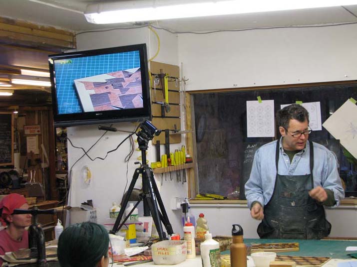 Scott Grove - Veneering Course - Chippendale School